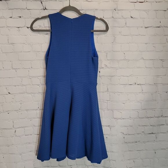 Design Lab Lord & Taylor blue skater dress - Picture 5 of 5
